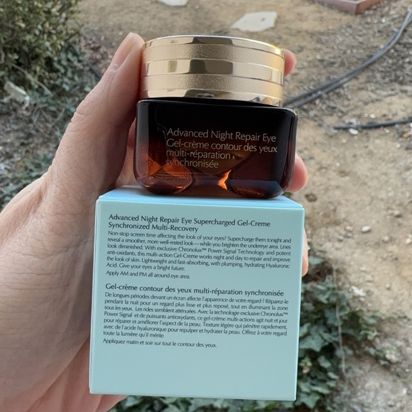 Estee LAUDER Advanced Night Repair ANR EYE Supercharged Gel Creme 0.5oz NIB - Picture 2 of 2